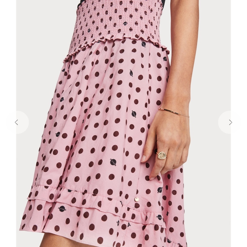 Scotch & Soda Polka Dot High Low Skirt. NWT!!! - Picture 2 of 10
